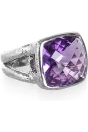 Renné Jewellery Women Rings - Amethyst Iris Ring