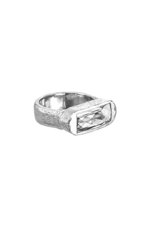 Renné Jewellery Women Rings - Clear Quartz Hope Ring
