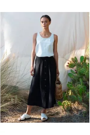 beaumont Women Midi Skirts - Ursa Organic Cotton Skirt In