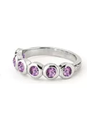 Renné Jewellery Women Rings - Amethyst Zeta Ring