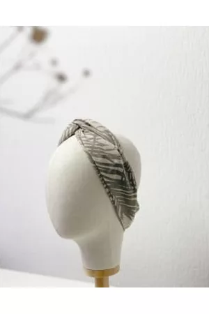 YFS Women Hair Accessories - † Haarbandeau Palm - Gray