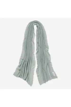 PUR SCHOEN Women Winter Scarves - Hand Felted Cashmere Soft Scarf - Reed / Schilf+ Gift