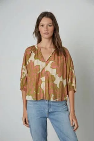 Graham and Spencer Women Blouses - Paola Blouse Rose