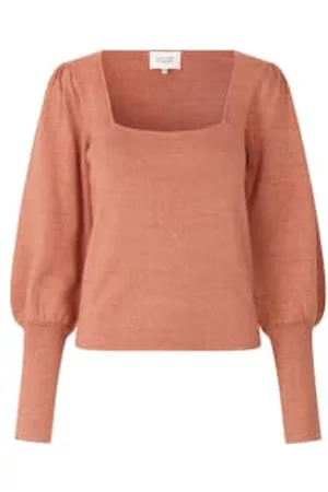 Second Female Women Cardigans - Angelica Knit In Peachy