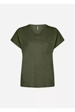 soyaconcept Women T-Shirts - Khaki 25633 Babette 32 T Shirt