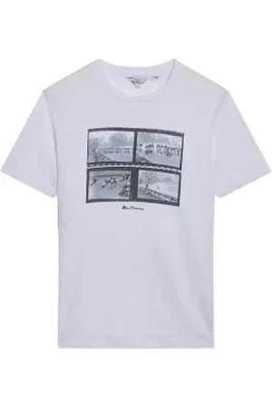 Ben Sherman Men T-Shirts - Start Line Print T-shirt