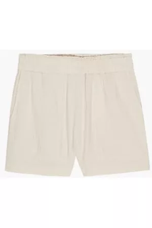 Rails Women Shorts - Leighton' High-Rise Cotton Shorts - Flax