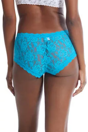 Hanky Panky Boys Swimwear - Signature Lace Boyshort - Kingfisher