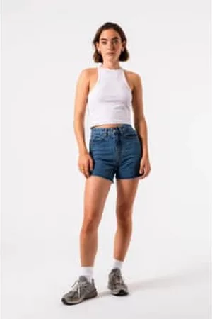 Dr Denim Women Vintage T-Shirts - Mid Retro Raw Nora Shorts