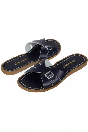 Salt-Water Women Slide Sandals - Sandals Slide Navy