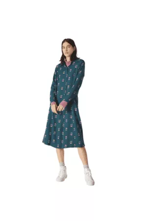 Compañía fantástica Women Printed & Patterned Dresses - Sad Flower Print Dress From