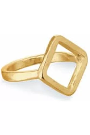 Renné Jewellery Women Rings - 18 Carat Plated Squink Ring