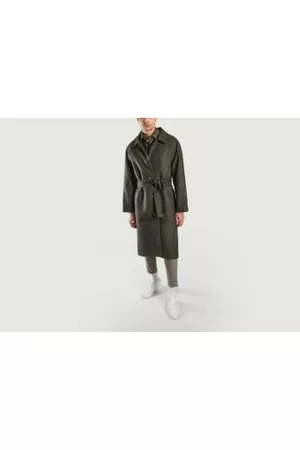 Noyoco Men Long Coats - Verlaine Long Belted Coat