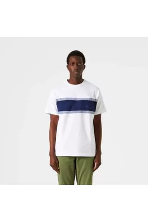 EDMMOND Men T-Shirts - Coastal Stripe T-shirt - / Blue