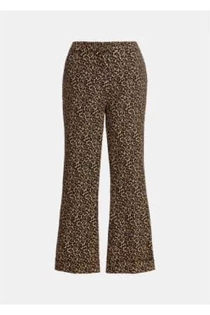 Essentiel Antwerp Women Jeans - Flared-fit Leopard-motif Pants