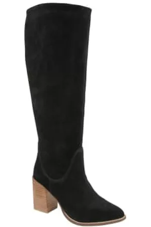 Ravel Women Thigh High Boots - Suede Lumsden Heeled Knee High Boots