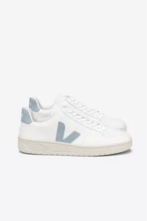 Veja Women Sneakers - Extra Steel V-12 Leather Trainer Womens