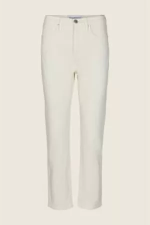 Tomorrow Denim Women Slim Jeans - Tomorrow Teresa Slim Jean - Ecru