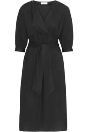 2nd Day Women Cup Padded Dress - Deep Cotton Freda Soft Solid Dress