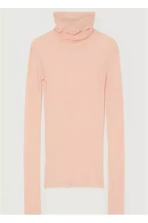Anorak Women Vintage T-Shirts - American Vintage Massachusetts Polo Neck Top Ballerina Vintage