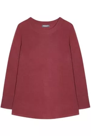 cashmere-fashion-store Women Sweaters - Esisto thin cashmere sweater round neckline