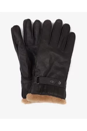 Barbour Men Gloves - Leather Utility Gloves