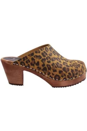 Lotta Women Platforms - High Heel Classic Clog In Leopard