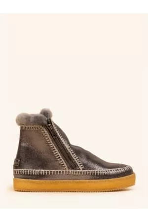 Laidback Women Ankle Boots - Setsu Ankle Boot- Pewter Shimmer