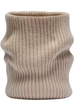SELECTED Women Scarves - Prava Knit Neckwarmer Sandshell