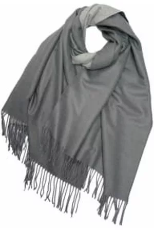 Scottie & Russell Women Winter Scarves - 2 Tone Cashmere Scarf
