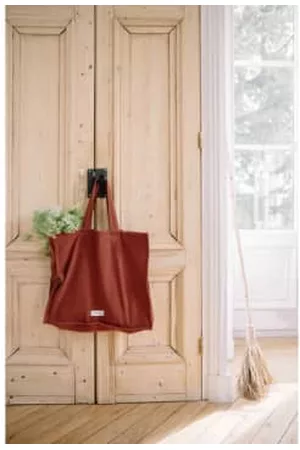 Les pensionnaires Women Wallets - Large Tote Bag In Rust Canvas