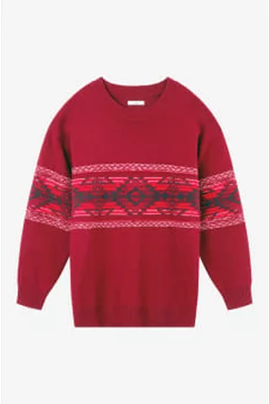 Isabel Marant Women Sweaters - Avril Jacquard Wool Sweater