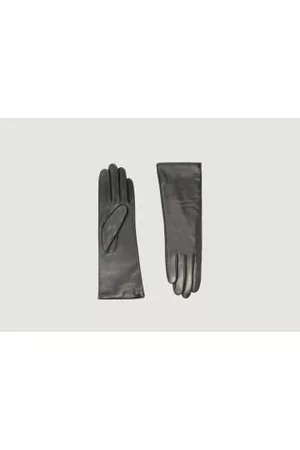AGNELLE Men Gloves - Christina Cashmere-lined Leather Gloves