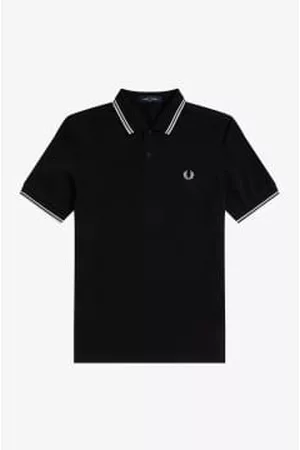 Fred Perry Women Polo T-Shirts - Slim Fit Twin Tipped Polo White White
