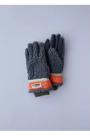 Elmer Gloves Men Gloves - Wool Pile 5 Finger Gloves - Khaki