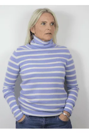 Sass & Edge Women Cardigans - Mulben Cowl Cashmere /white