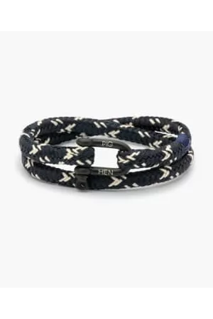 pig & hen Men Watches - Pulsera Salty Steve - Navy-ivory/black