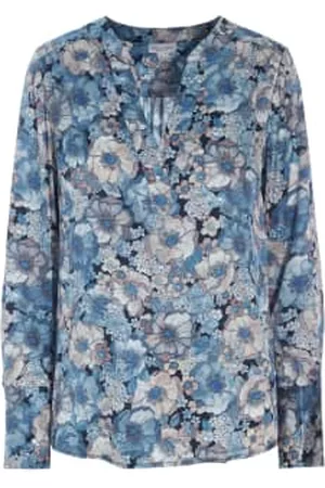 Dea Kudibal Women Blouses - Flourish Print Silk Jenifer Blouse