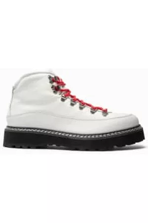 Monofoo Women Outdoor Shoes - Hiking Core Grained Leather Boots - Off