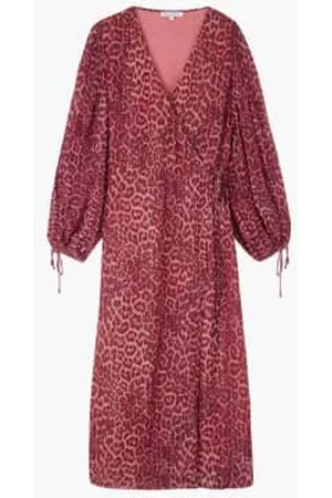 Lily & Lionel Women Printed & Patterned Dresses - Leopard Port Fifi Dress