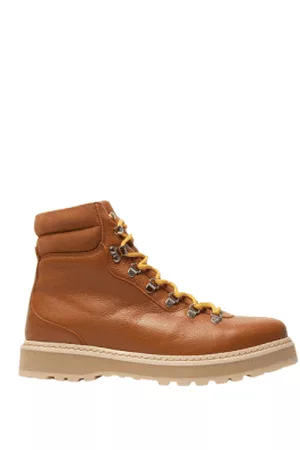 Mono Inc. Men Outdoor Shoes - Hiking Boots In Grained Leather From