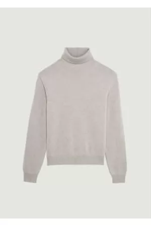 L'exception Paris Women Turtleneck Sweaters - Turtleneck Sweater In 12-gauge Cashmere And Merino Wool