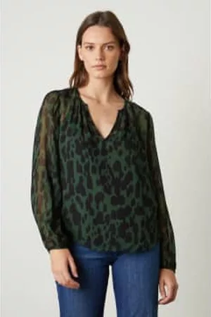 Graham and Spencer Women Tops - Edna Boho Top Airbrush