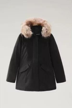 Woolrich Men Fur Jackets - Luxury Arctic Parka With Detachable Fur
