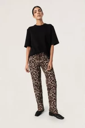 Soaked in Luxury Women Jeans - Leopard Tessie Jeans