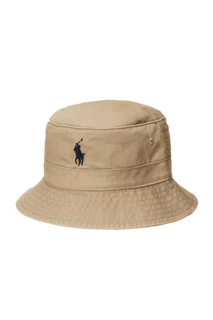 Ralph Lauren Men Hats - Loft Bucket Hat Tan