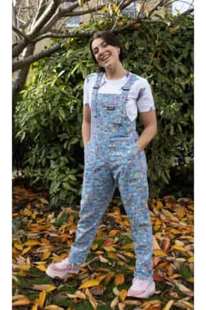 Run and Fly Women Stretch Jeans - Run & Fly Sugar And Sloth Stretch Twill Dungarees