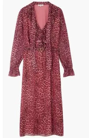 Lily & Lionel Women Printed & Patterned Dresses - 70s Dress Leopard Port
