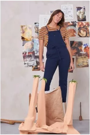 GRAINE CLOTHING Women Graduation Dresses - Marine adjusted overalls