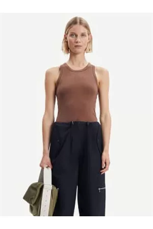 Samsøe Samsøe Women Tank Tops - Alexo Tank - Mustang
